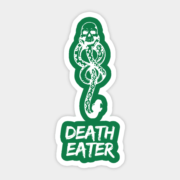 Death Eater Sticker by Geeks and Dragons